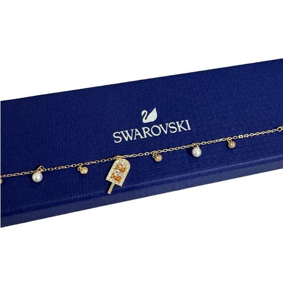 Swarovski  No Regrets Ice Cream women Bracelet New - Picture 2 of 6